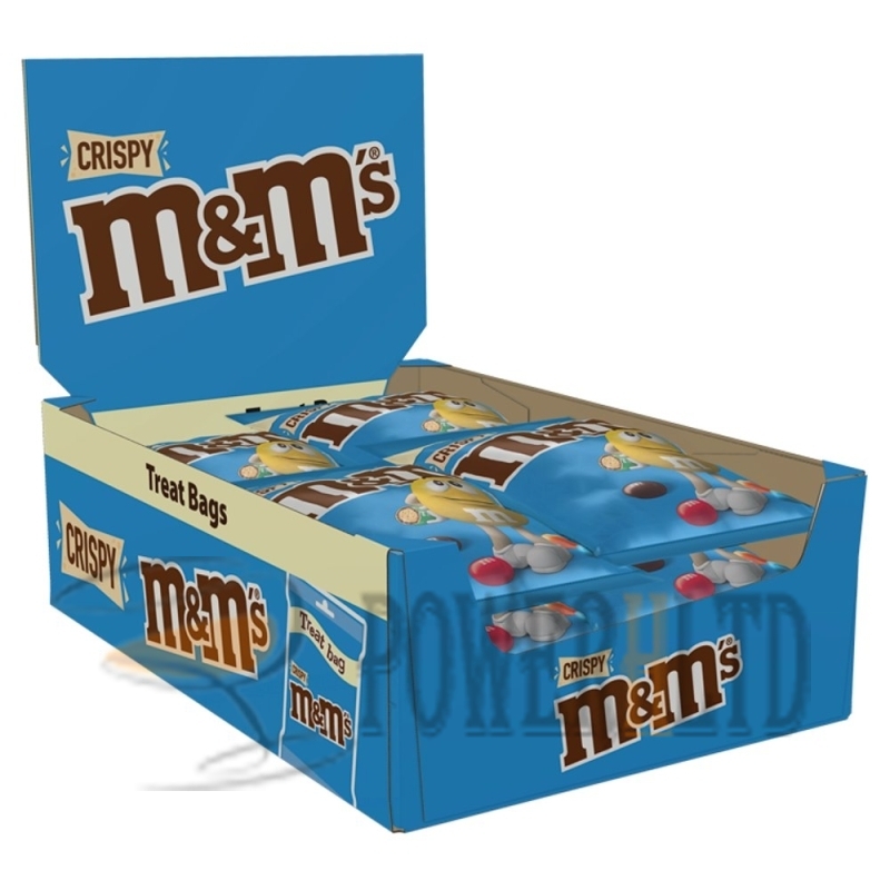 M&M's Crispy Chocolate Treat Bag 77gm (Imported) – Choco Town