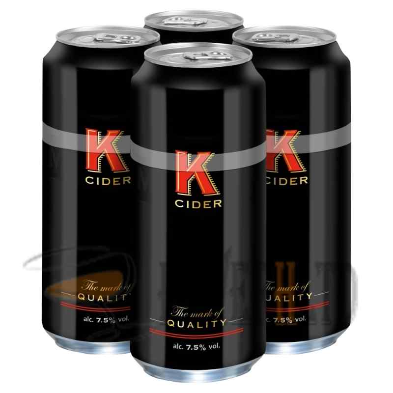 K Cider Cans 4 x 500ml