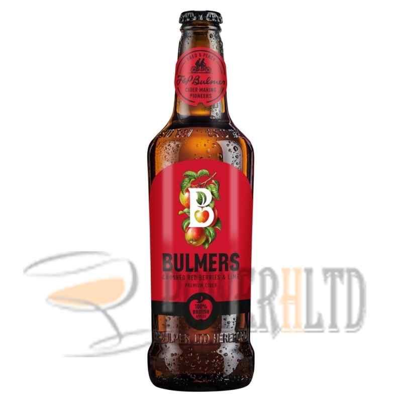 Bulmers Crushed Red Berries & Lime Cider 500ml Bottle