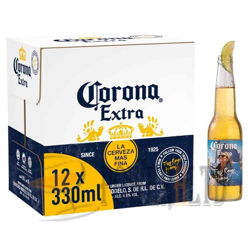 Corona Lager Beer Bottles 12 x 330ml