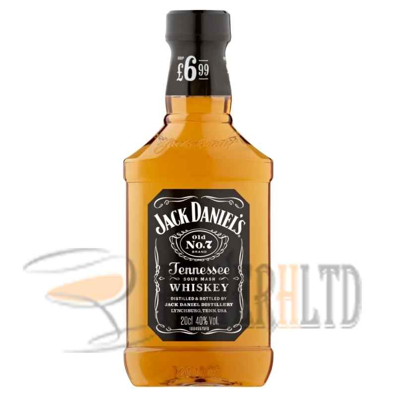 Jack Daniel's Tennessee Sour Mash Whiskey 20cl