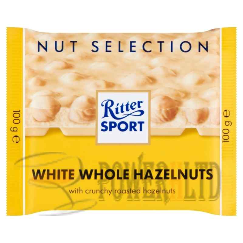 Ritter Sport Nut Selection White Whole Hazelnuts 100g