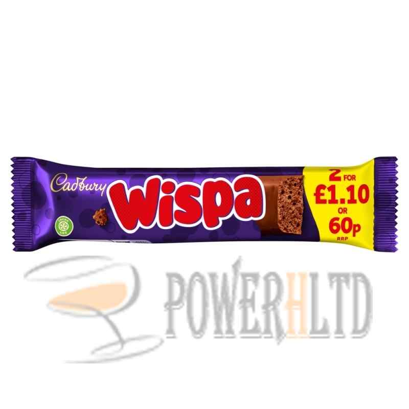 Cadbury Wispa Chocolate Bar 60p 36g