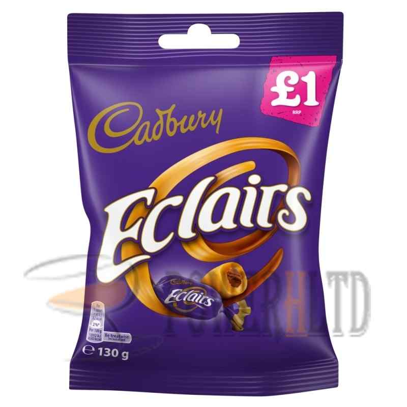 Cadbury Eclairs Classic £1 Chocolate Bag 130g